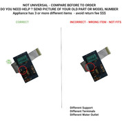WB27X5383 Correct incorrect