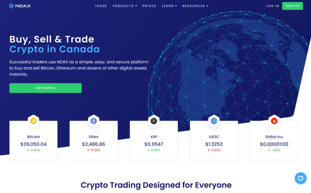 ndax login