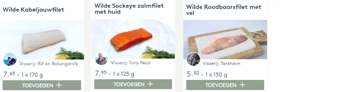 Vis assortiment voor de BBQ - www.vleeskopenbijdeboer.nl