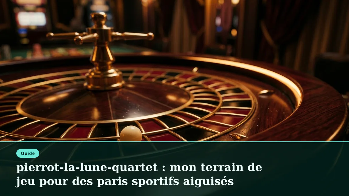 pierrot-la-lune-quartet : mon terrain de jeu pour des paris sportifs aiguisés