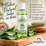 OLEO CAPILAR E CORPORAL 120ML BABOSA - KOSNATTUS - foto 5