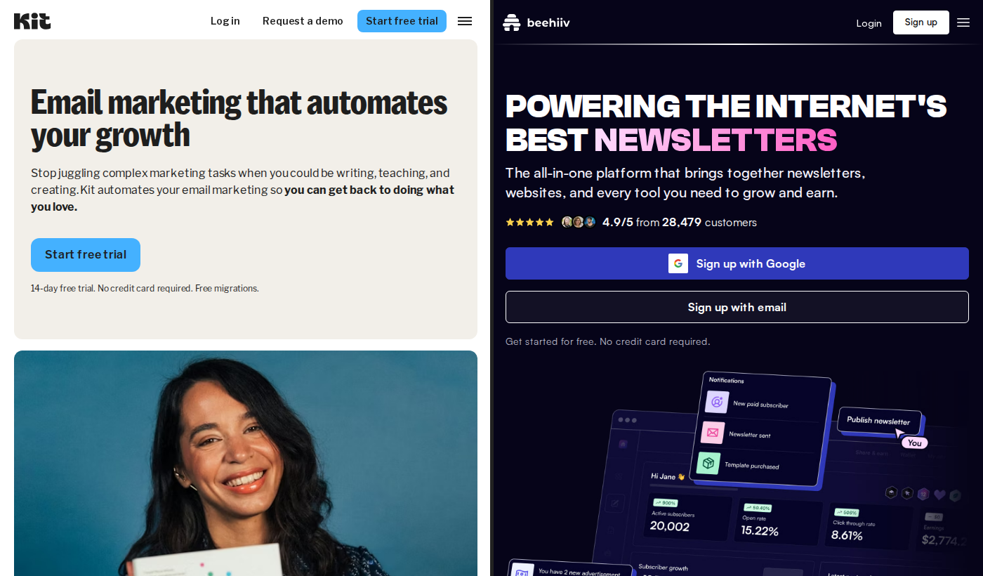 ConvertKit vs Beehiiv 2026: Which Should You Use?
