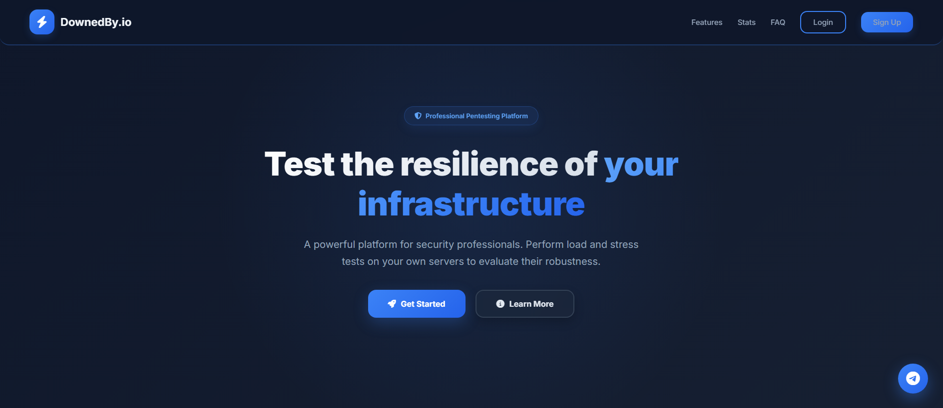 Stored capture of downedby.io