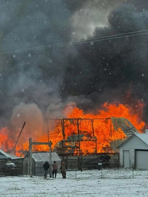 Walnut Grove Barn Fire