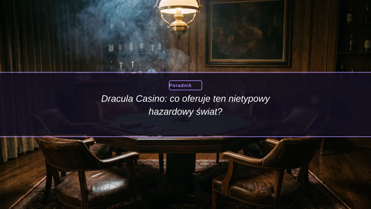 Dracula Casino: co oferuje ten nietypowy hazardowy świat?