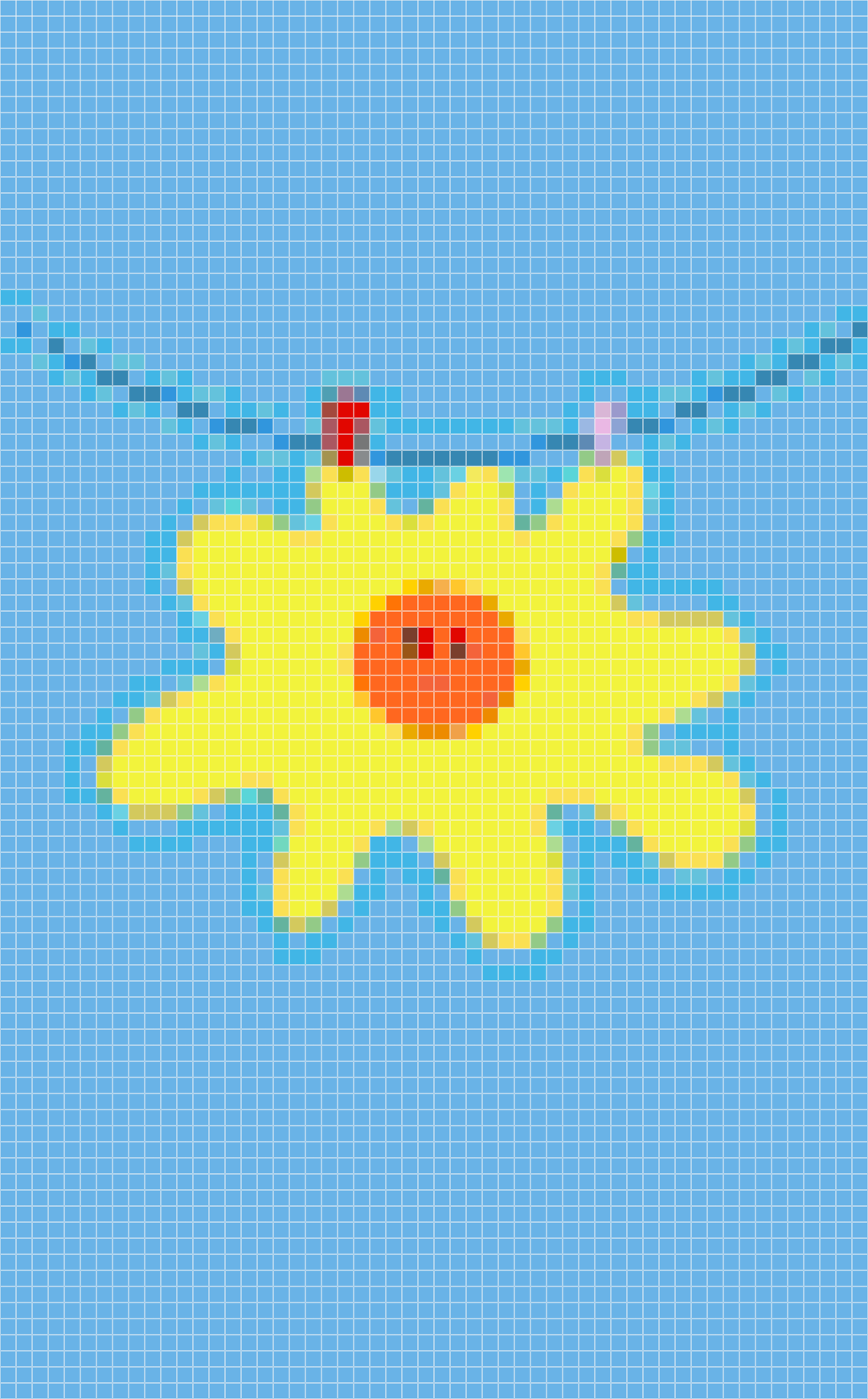 Cute Sun on a Clothesline