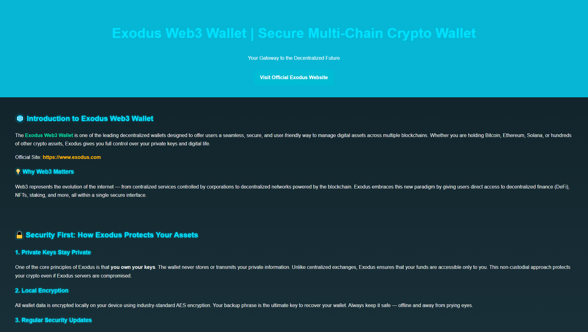 Stored capture of home-exox-en-us.pages.dev
