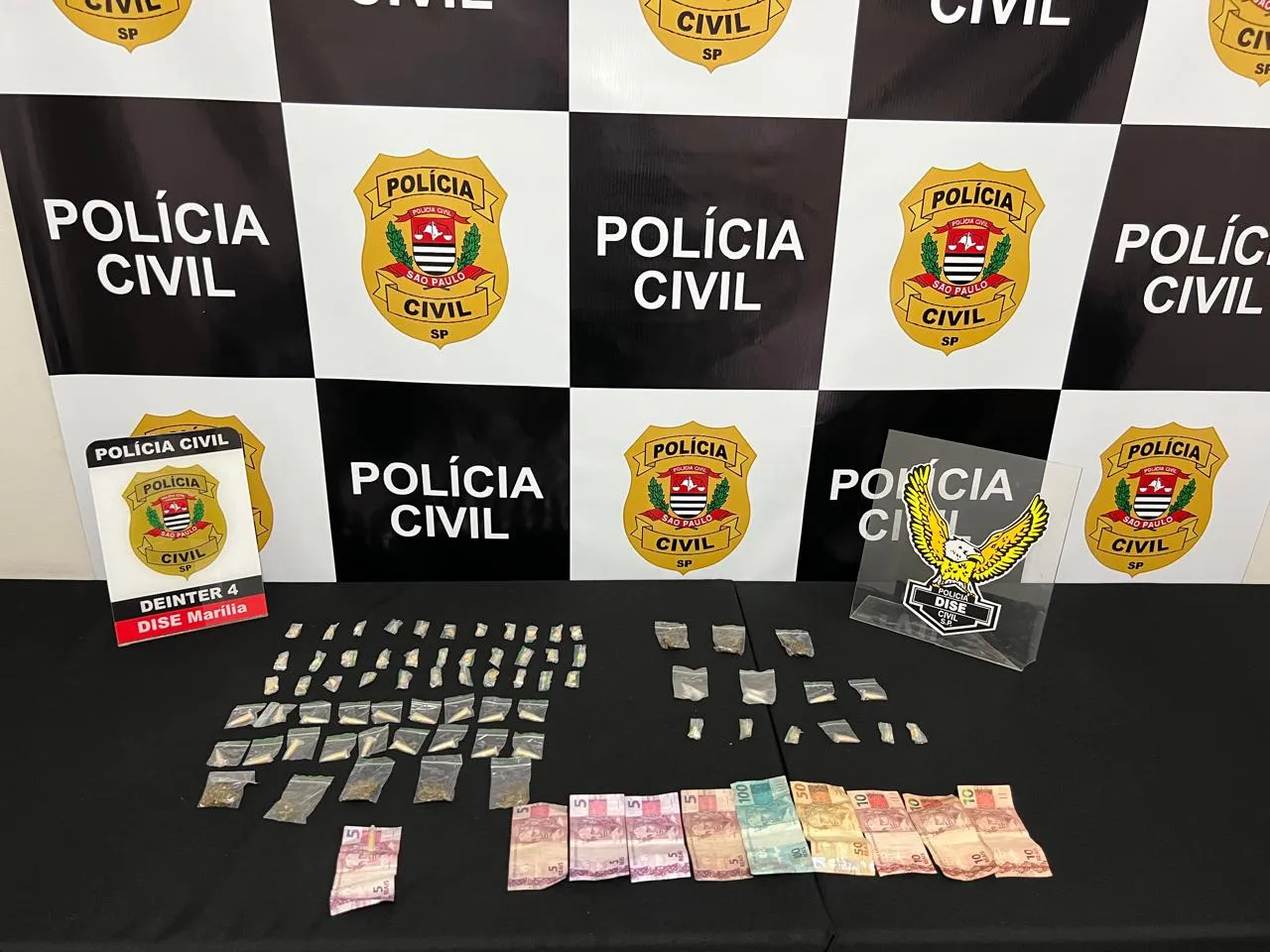 Prende Em Flagrante Investigados Por Tr&Aacute;fico De Drogas