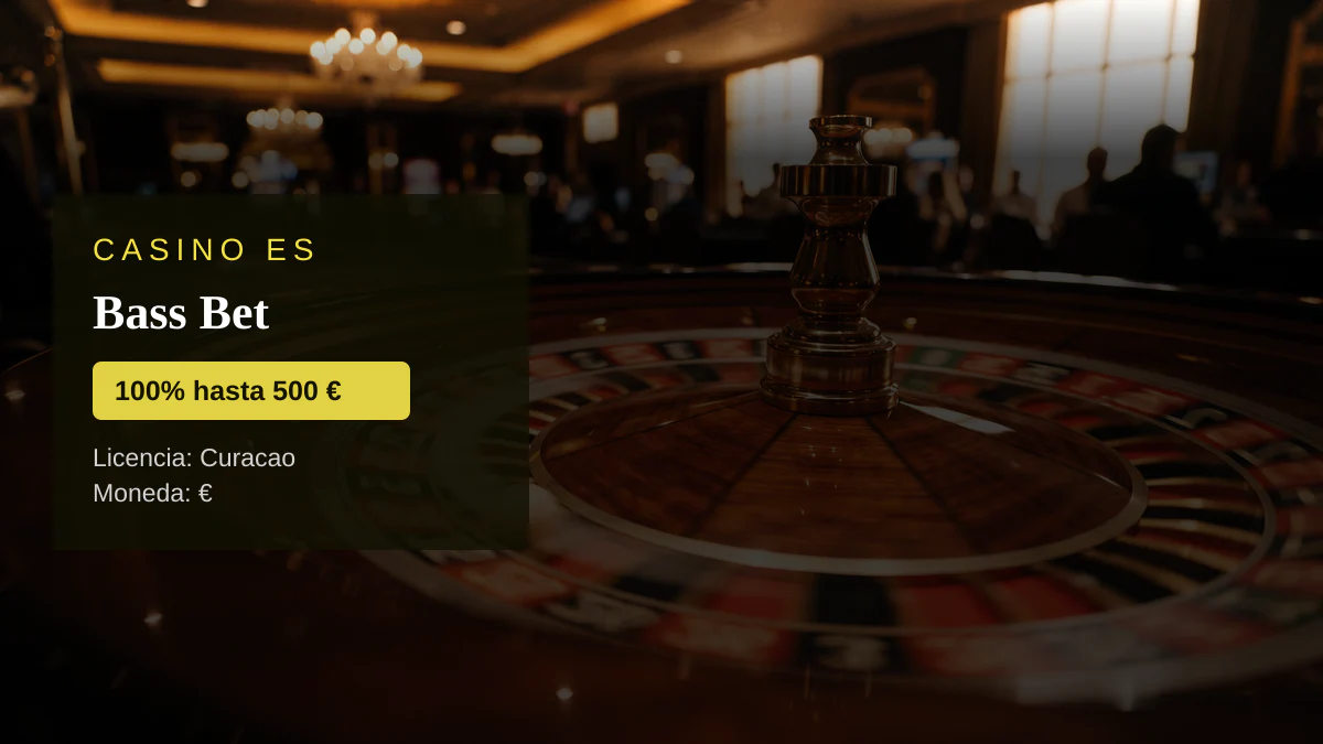 Bass Bet casino — bono de bienvenida 100% hasta 500 € + 200 FS, pagos: Visa, Mastercard, Skrill, Neteller, Paysafecard Bass Bet casino — bono de bienvenida 100% hasta 500 € + 200 FS, pagos: Visa, Mastercard, Skrill, Neteller, Paysafecard