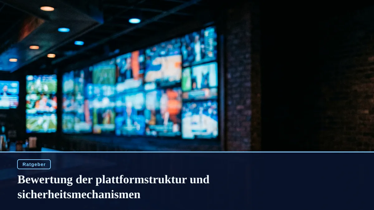 Bewertung der plattformstruktur und sicherheitsmechanismen