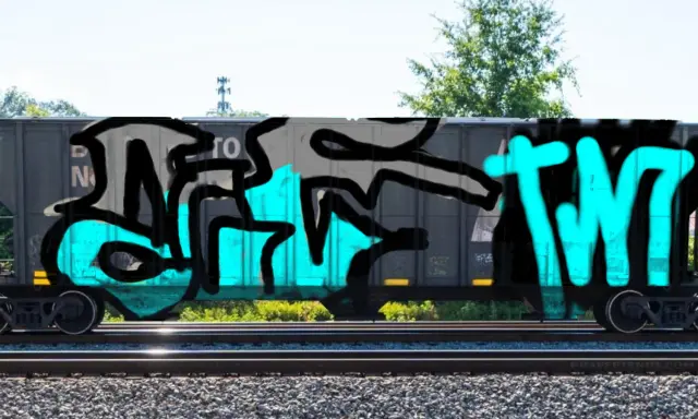 Graffiti artwork by ACE