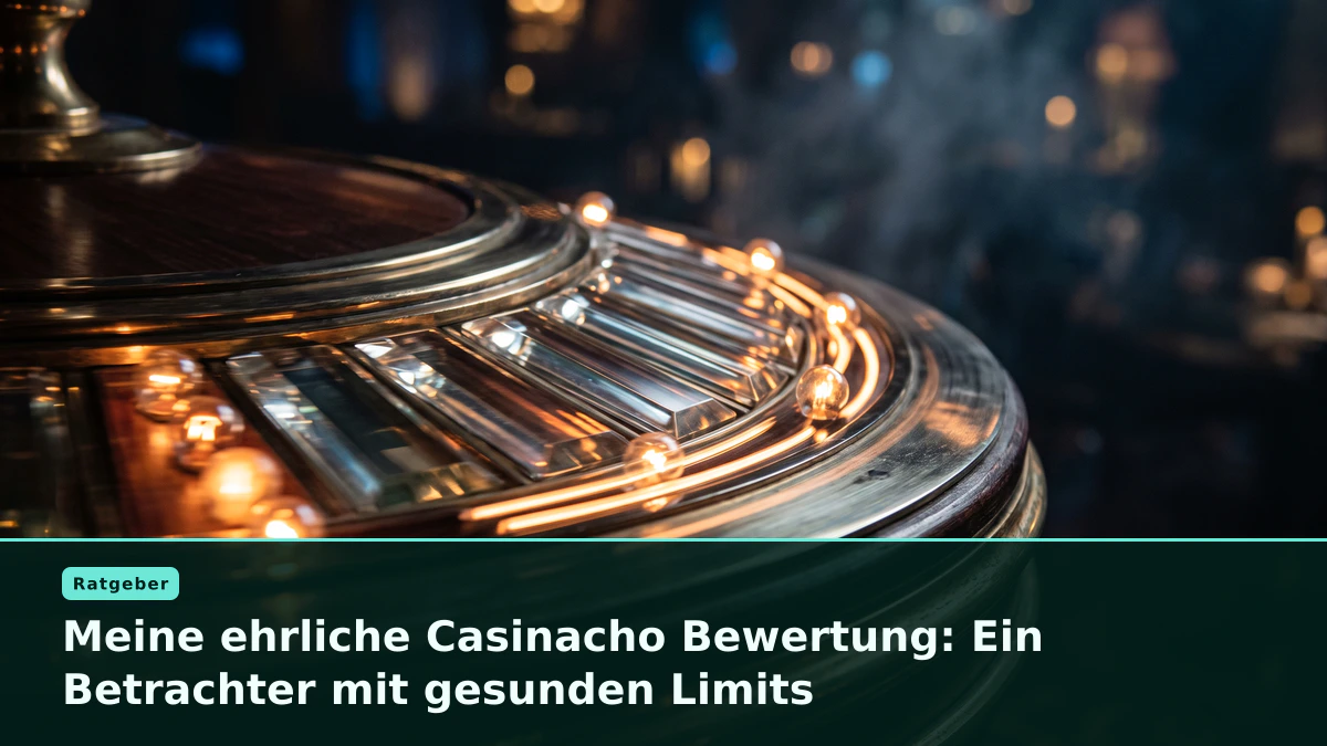 Meine ehrliche Casinacho Bewertung: Ein Betrachter mit gesunden Limits