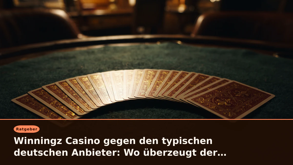 Winningz Casino gegen den typischen deutschen Anbieter: Wo überzeugt der Newcomer?