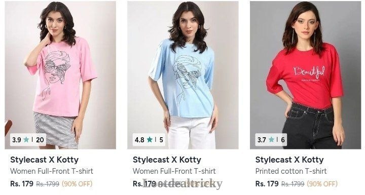 Stylecast X Kotty – Great Loot Offer @ 90% OFF