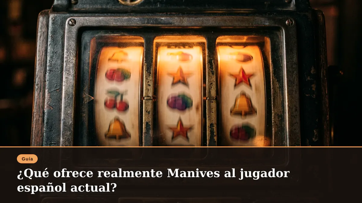 ¿Qué ofrece realmente Manives al jugador español actual?