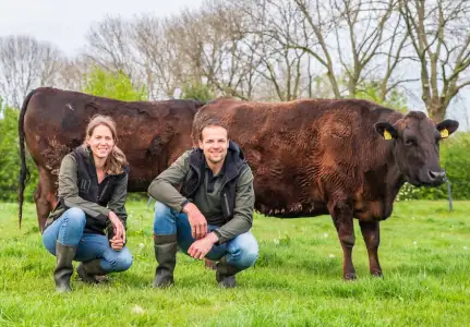 Wagyuboeren Arjan en Martine Bisschop uit Herwen - Bestel rechtstreeks bij de boer - Vleeskopenbijdeboer.nl