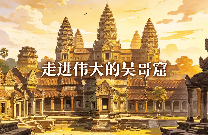 走进伟大的吴哥窟，探秘高棉王朝千年遗迹