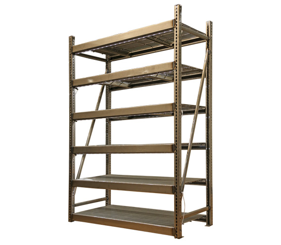 Industrial storage racks and fixtures