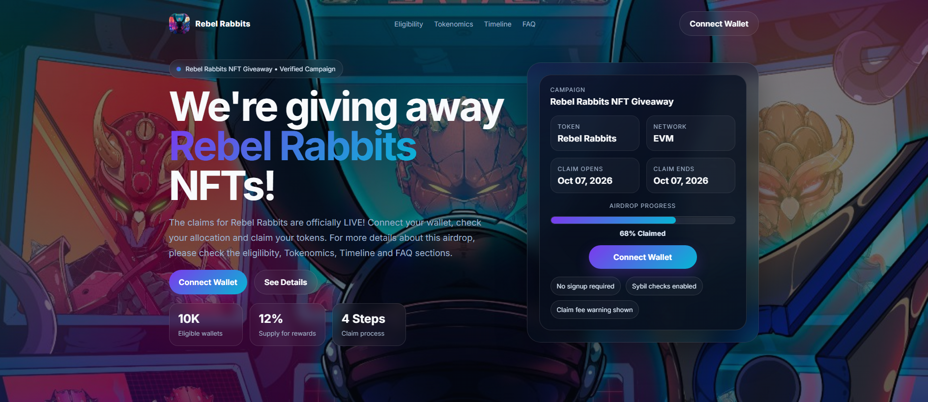 Stored capture of rebel-rabbits.xyz