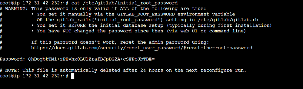 Get initial PW