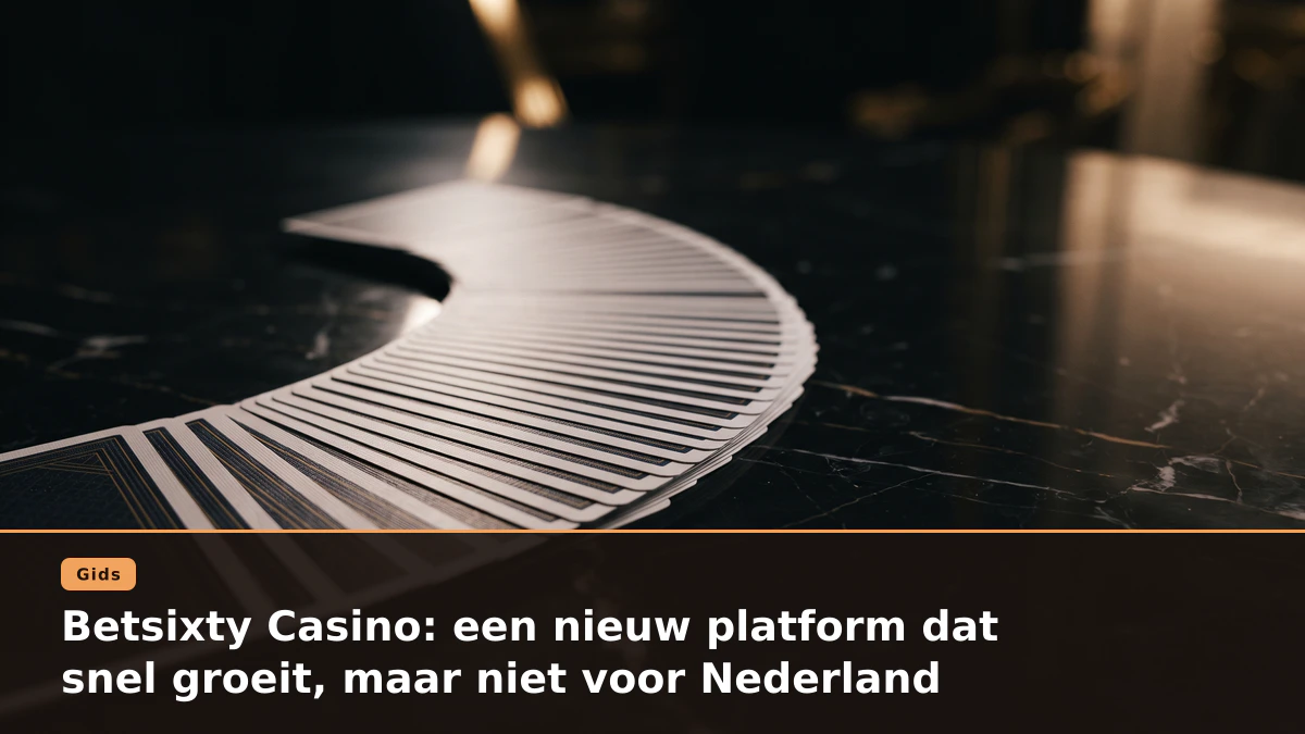 Betsixty Casino: een nieuw platform dat snel groeit, maar niet voor Nederland