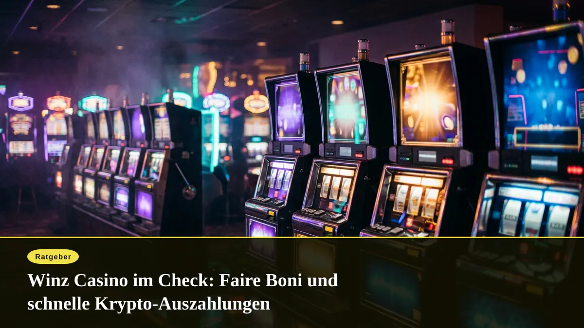 Winz Casino im Check: Faire Boni und schnelle Krypto-Auszahlungen