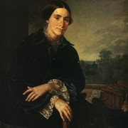 Портрет Е А Селивановской 1852