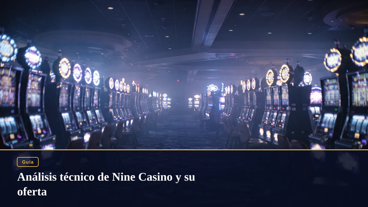 Análisis técnico de Nine Casino y su oferta