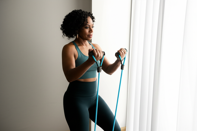 Woman dealing with travel stress and eating challenges