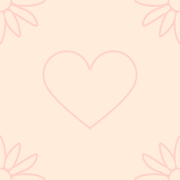 Heart Daisy Pattern 2