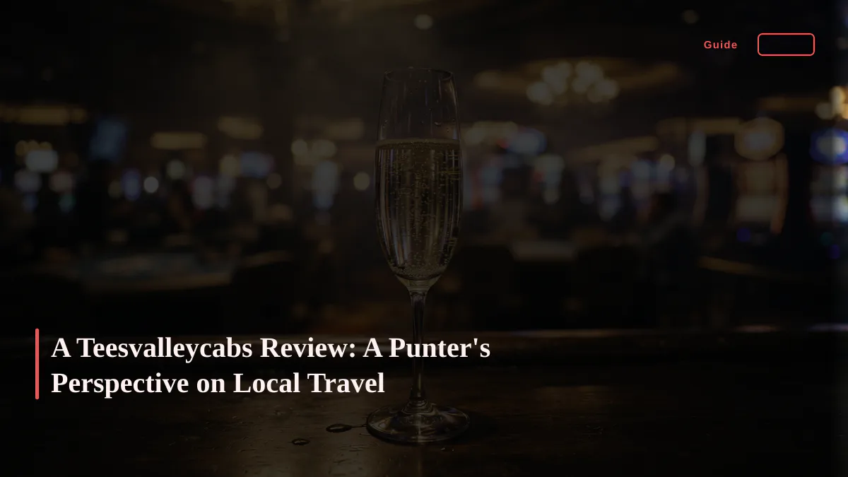 A Teesvalleycabs Review: A Punter's Perspective on Local Travel