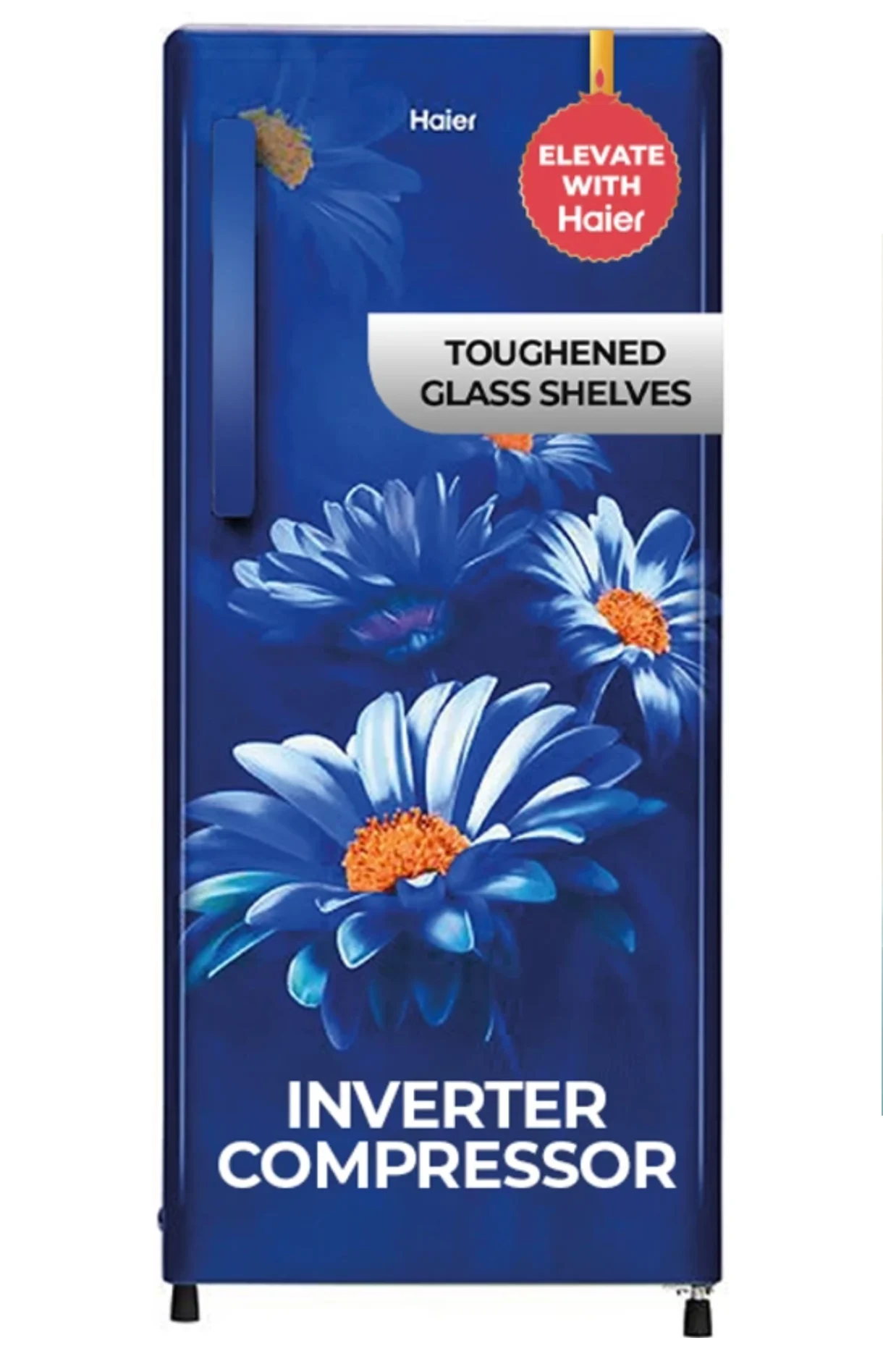 Haier 190 L Direct Cool Single Door 2 Star Refrigerator with Fast Ice Making, Easy Clean Back, Large Vegetable Box ( 2026 Model) (Marine Hilton, HED-202TMHA-N)