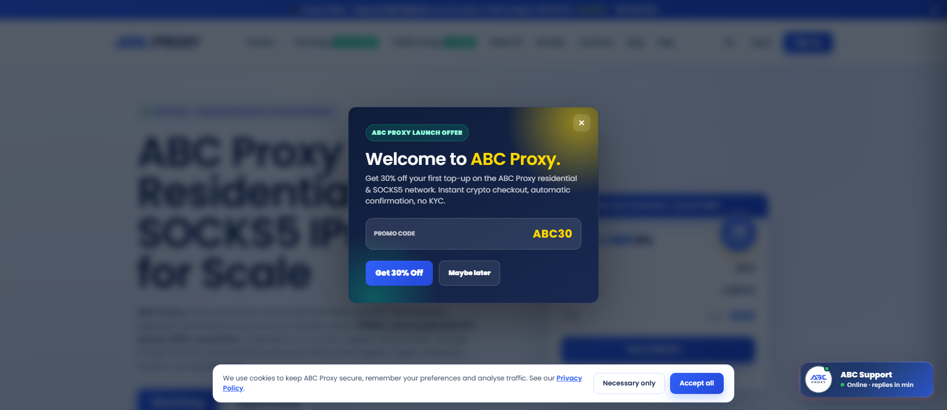 Stored capture of abc-proxy.com