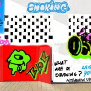 Graffiti artwork by aaa
