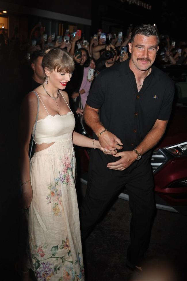 Swift y Travis han estado saliendo desde julio de 2023.Imágenes GC