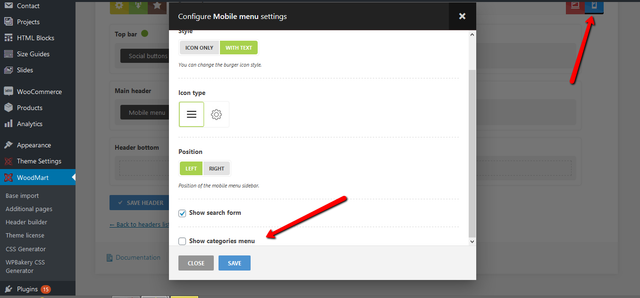 disable-categories-from-mobile-menu