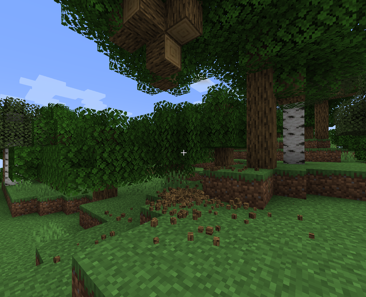 Cutting down the tree
