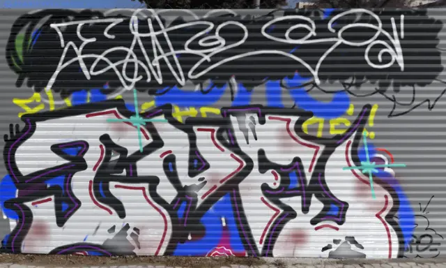 Graffiti artwork by infu