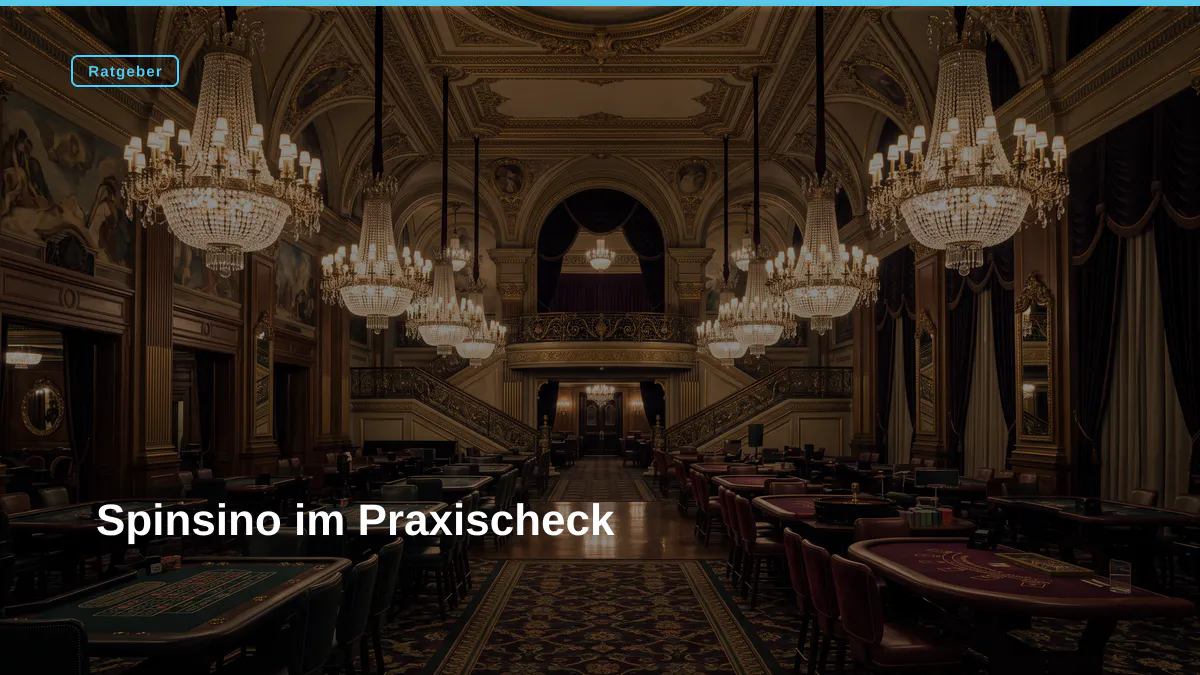 Spinsino im Praxischeck