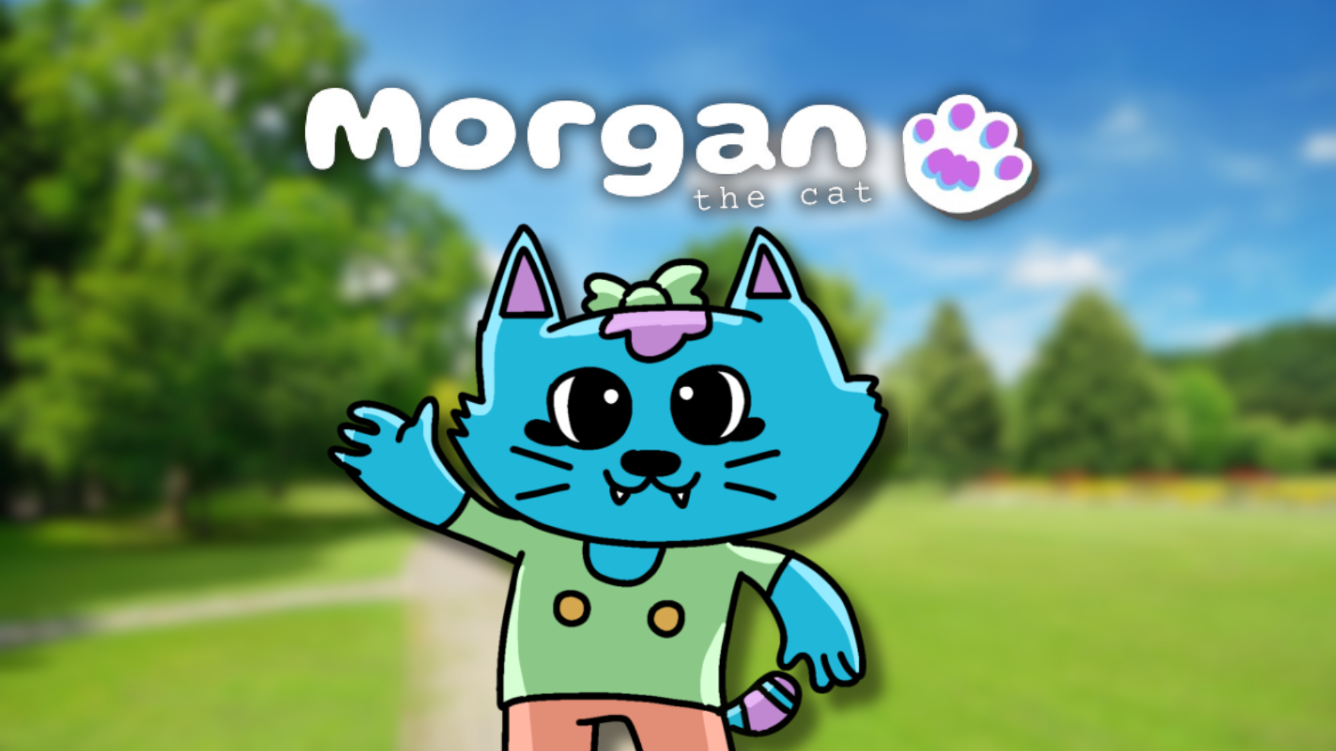Morgan the Cat Show Poster