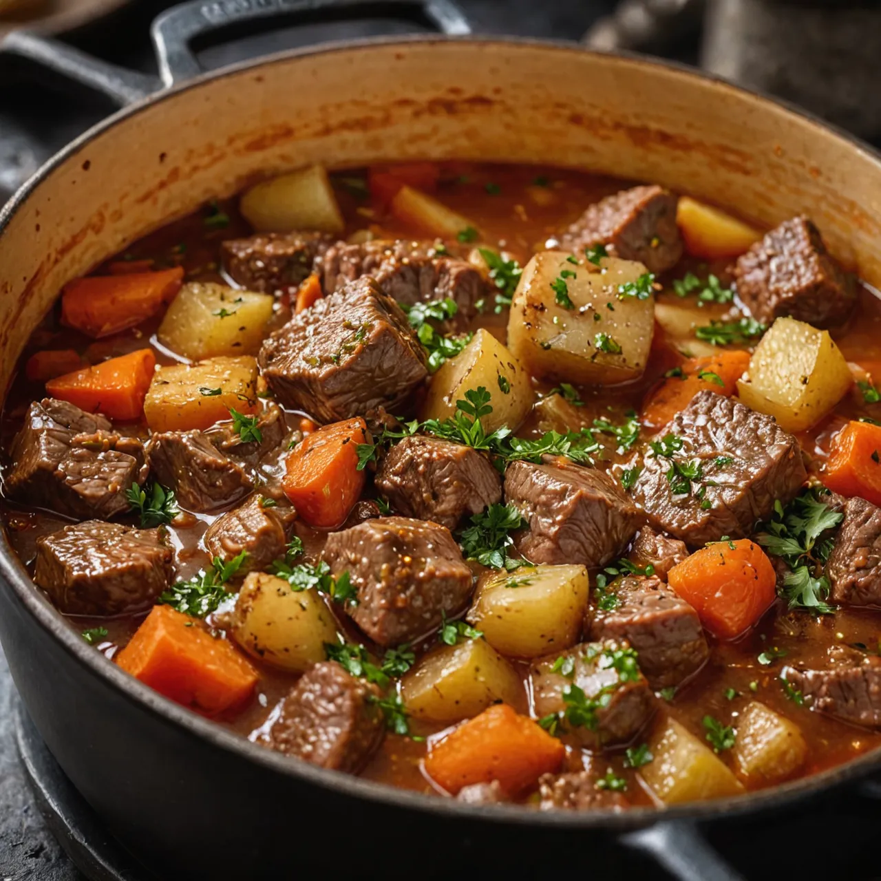 Easy Beef Stew Recipe - Comforting & Tender