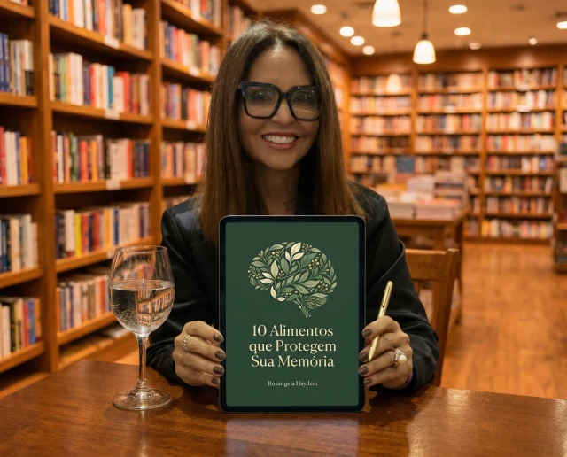 E-book 10 Alimentos que Protegem Sua Memória apresentado em destaque.