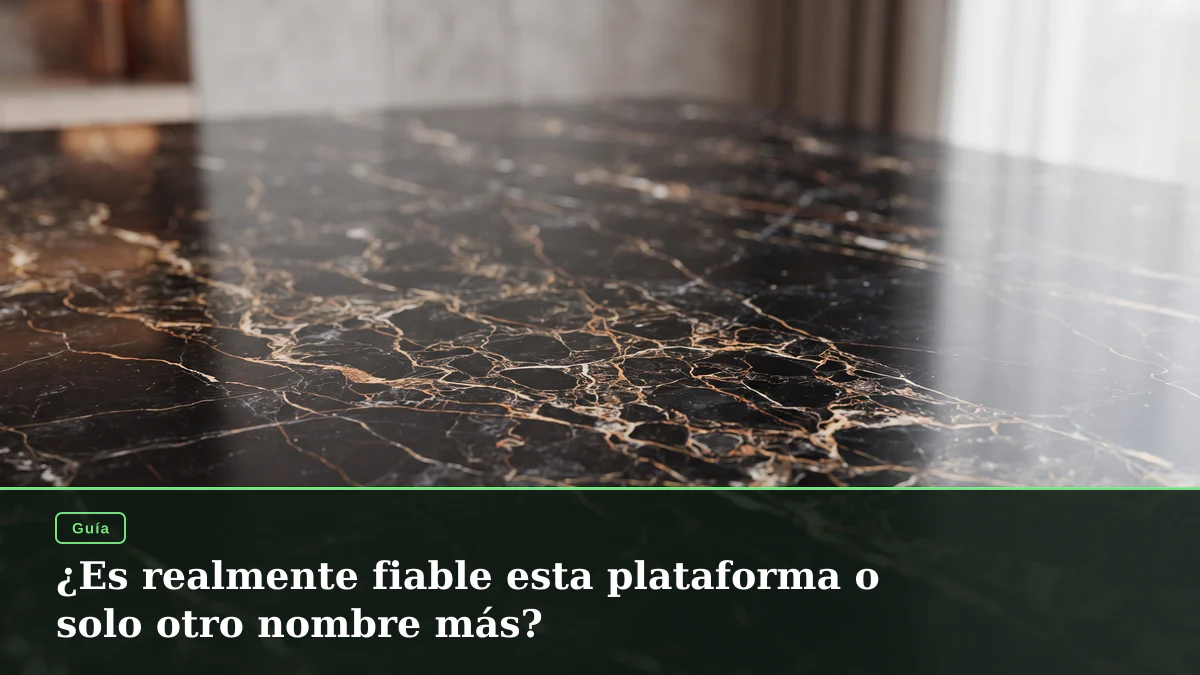 ¿Es realmente fiable esta plataforma o solo otro nombre más?