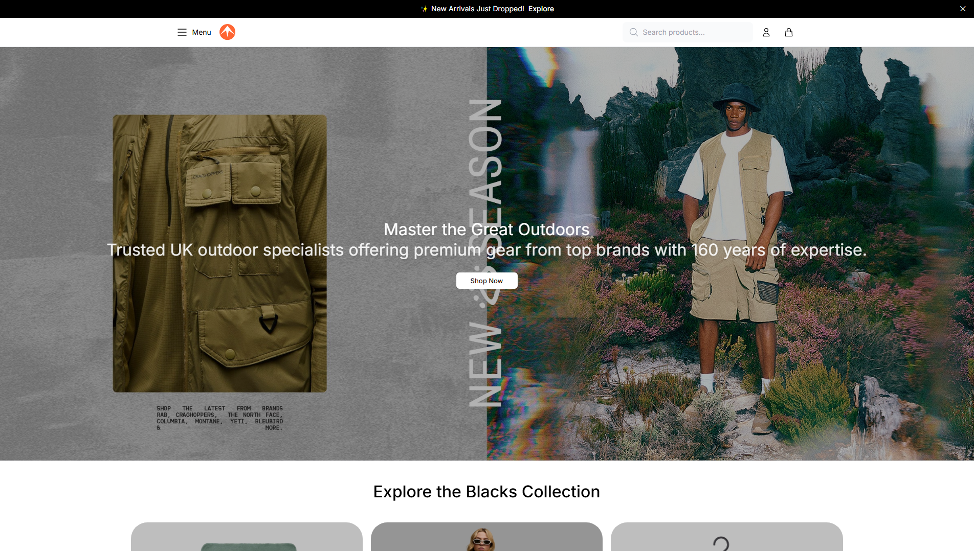 Stored capture of blacksapparel.shop