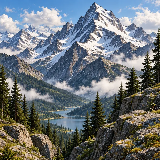 The Mountain's Reflection