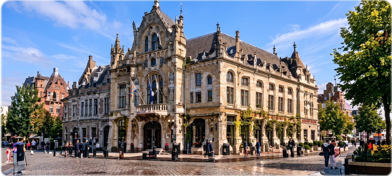 Historisch stadhuis van Dordrecht