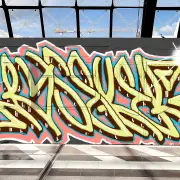 Graffiti artwork by Kresek