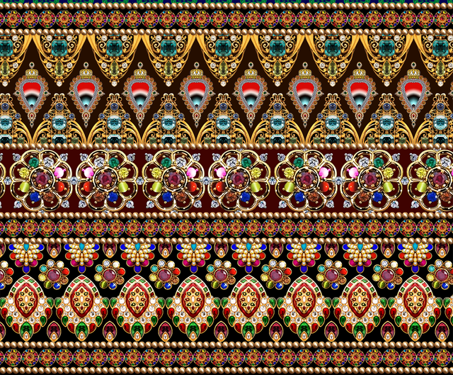 Digital border design for textile 698.png