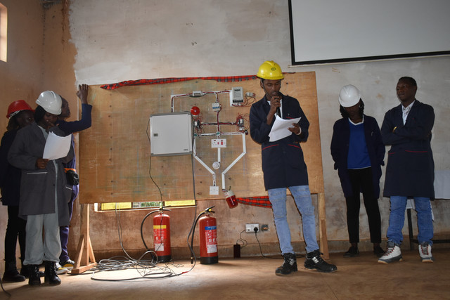 Electrical student portrait