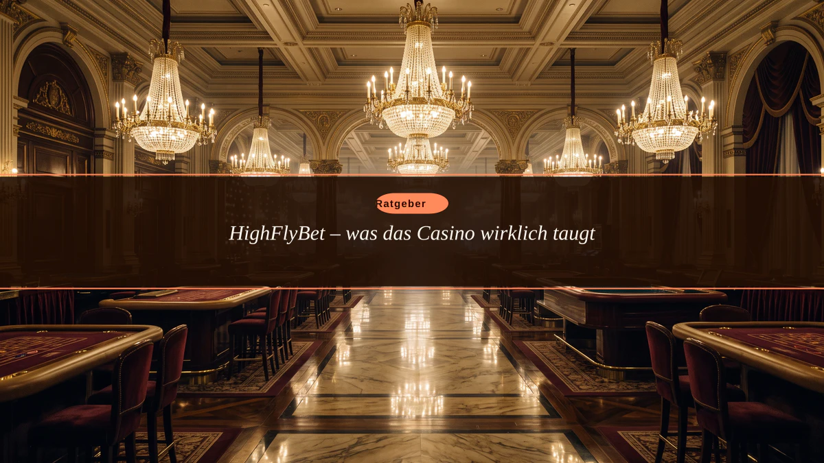 HighFlyBet – was das Casino wirklich taugt